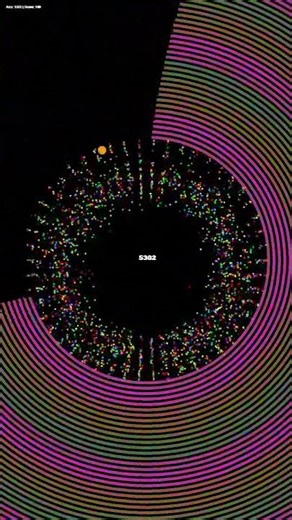 #satisfying #bouncingball #simulation #creativecoding #adhd