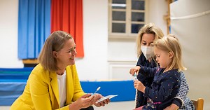 Startschuss für PCR-Lutscher an Kindergärten