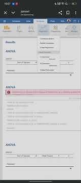 RANDOMIZED COMPLETE BLOCK DESIGN TWO-WAY ANOVA (TREATMENT & BLOCK)+ CORRELATION (JAMOVI)