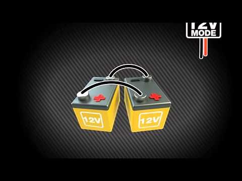 how to charge two 12V batteries in parallel