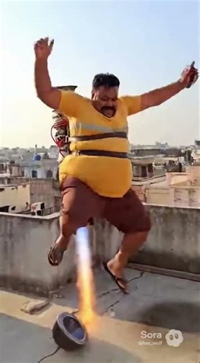 Funny flying man incident 🤣🤣🤣 #shorts