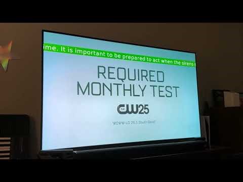 EAS #1: Required Monthly Test