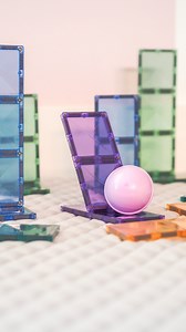 DIY CONNETIX bowling game! 🎳 Strike up some fun at home with a DIY bowling alley using CONNETIX Squares! Stacking those “pins” is a great way to boost hand-eye coordination too. SAVE this reel to try later! Happy Playing! 🌈 #CONNETIX #CONNETIXtiles #createwithCONNETIX 🎥: @today.our.children @taylacespedes | Connetix Tiles