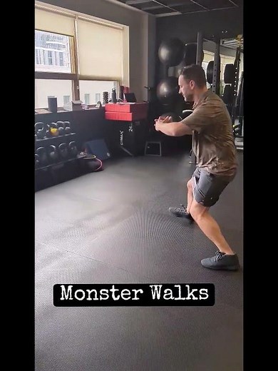 Monster walks #footwork