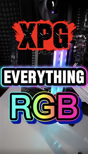 The glow up is real with the @XPG Global Lancer Neon DDR5 kits #DDR5 #PCGaming #PCBuild #PCGamingSetup #PCSetup