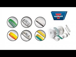 Optibelt Material Handling – Polyurethane timing belts