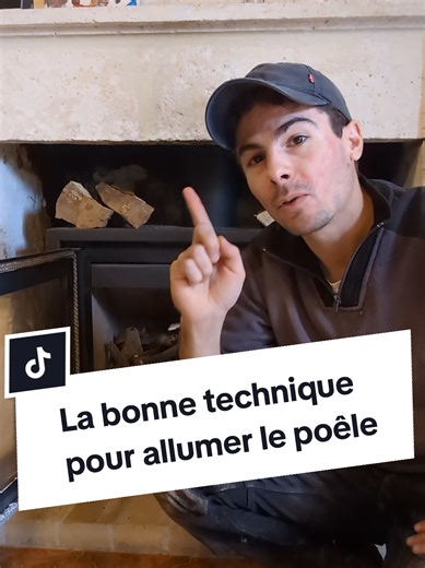 La bonne technique pour allumer le poêle