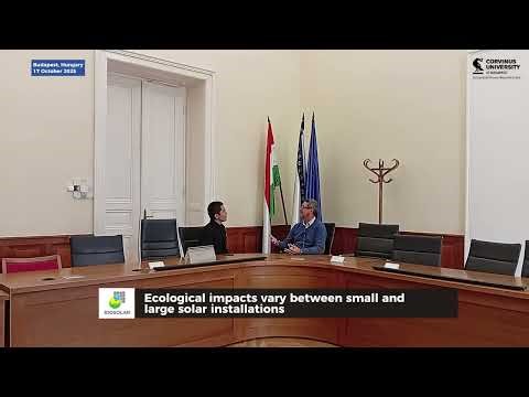 Interview with Dr Francisco Tortosa | Principal Investigator, Biosolar | Budapest (17 October 2025)