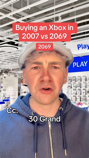 Buying an Xbox in 2007 vs 2069