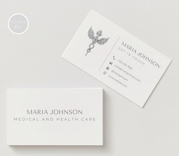 Nurse Business Card Template Healthcare Calling Card Medical Care Business Card Canva Template Card Editable Card Canva Template - Etsy
