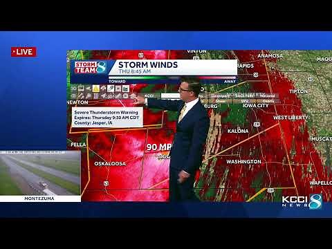 KCCI meteorologists tracking severe weather