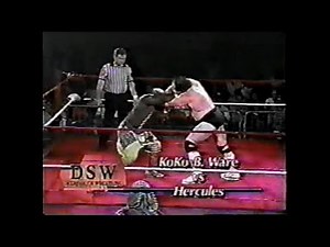 Hercules Hernandez vs Koko B. Ware Deep South Wrestling Mississippi 1995