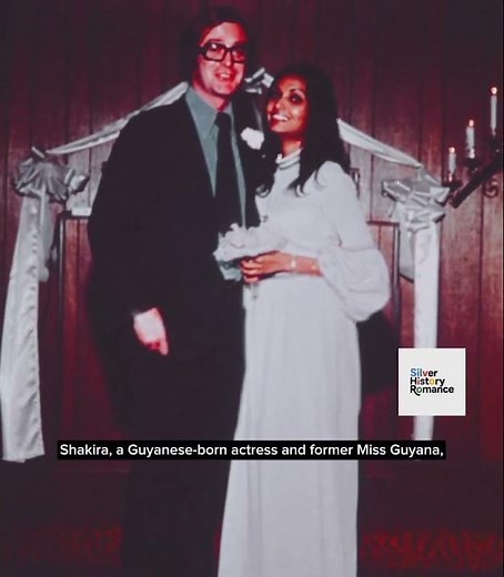 Michael Caine first saw Shakira Baksh in a Maxwell House coffee commercial on British television