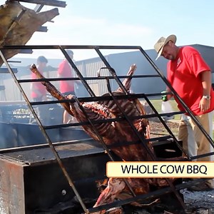 Sizzling Spectacle: Bovinova's Whole Cow BBQ | Bussin Eats