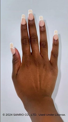 Aprés x Hello Kitty® And Friends Nail Art With Flash Glitter 😍✨