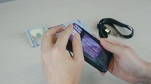 Watch Arae Card Holder PU Leather ID Badge Holder on Amazon Live