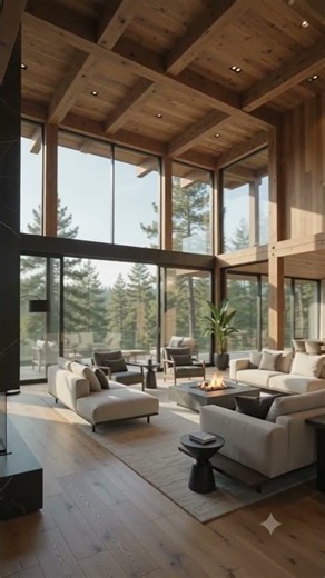 3000 Square wooden villa design 2026 #buildingprojection #interiordesign
