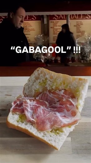 NewYork Italian on Instagram: "“GABAGOOL” !!! Robert Campana Explains “GABAGOOL” Credit @stopitaliansounding Let us Know if LOVE “CAPOCOLLO” GABAGOOL = CAPOCOLLO #SOPRANOS #GABAGOOL #SANDWICH #Italian #Slang"