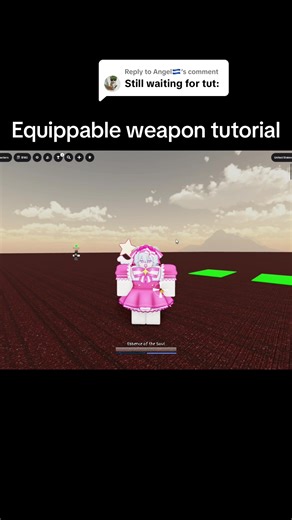 Equippable Weapon Tutorial in Roblox