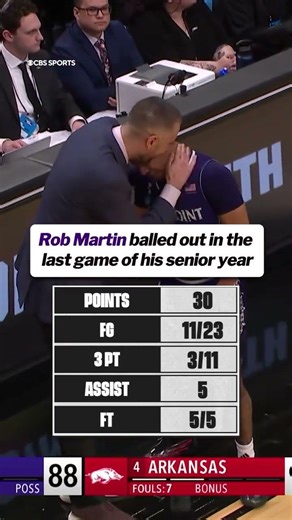 High Point’s Rob Martin left it all out there 👏