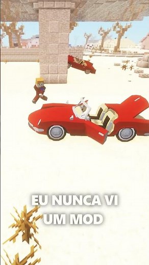 Minecraft Mod carro #minecraft #minecraftmod