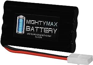 Mighty Max Battery 9.6V 2000mAh NiMH Battery for XMODS Custom RC 1:24 Scale Starter Kit