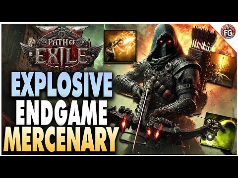 Explosive Shot Mercenary Early Endgame Build Guide | Path Of Exile 2