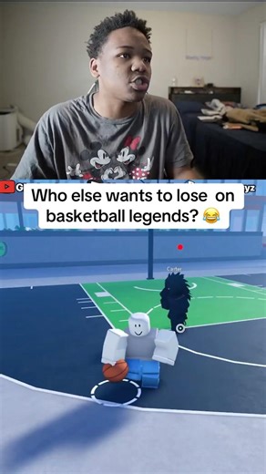 Who Else Wants To Lose On Basketball Legends? #roblox #gaming