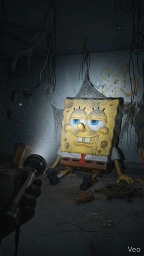 SpongeBob, Squidward & Mr. Krabs Trapped in an Abandoned Building 😱 | AI Horror Short