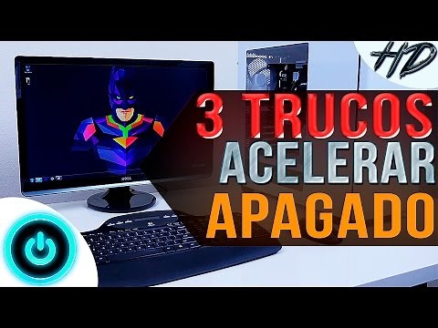 Cómo acelerar el apagado de la PC SIN PROGRAMAS | NUEVOS MÉTODOS | Windows XP, 7, Vista, 8, 8.1 y 10