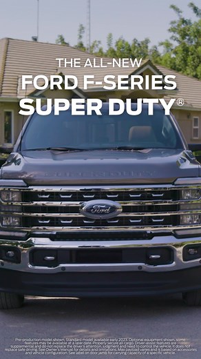 No flowers were hurt in the making of this video. The all-new Super Duty® truck with a suite of backup cameras for safety. #SuperDuty