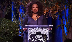 Oprah's Tearful Speech at Power of Women