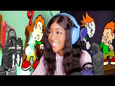 PICO VS HANK!!! SMASH BROS IN NEWGROUNDS??!! | Nostalgic Newgrounds [Newgrounds Rumble]