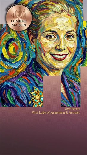 As we honor Women’s Herstory Month this March, LUMIÈRE MAISON proudly lifts up the brilliant luminaries who have risen to the highest powers in their nations as heads of state, presidents, prime ministers, vice presidents, and more—trailblazing women whose leadership, vision, and unbreakable resolve shatter glass ceilings, inspire girls and women everywhere to reach for the stars, and prove that true power is built on courage, empathy, and bold action. Today we shine a light on Eva Perón (*Argen