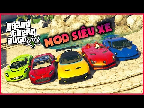 Hướng dẫn MOD siêu xe | NicG GTA 5 Epic 2020
