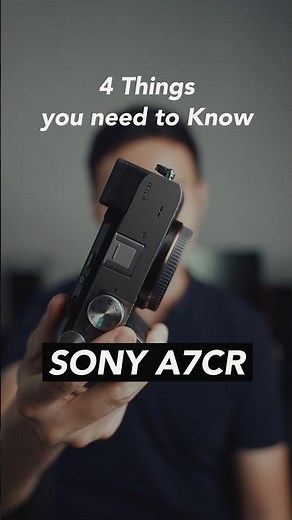 4 things you need to know about the A7CR #sony #a7cr #sonya7cr