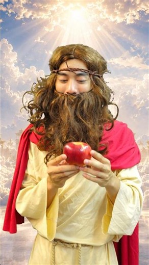 The Miracle Apple 🍎❤️ #Jesus #Christ #FaithfulSteps