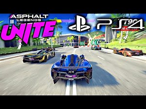 Asphalt Legends Unite 2025 - PS4 Gameplay