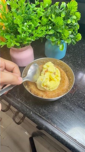 3 Ingredients Ice cream sundae recipe😋💕 #cake #recipe #tasty