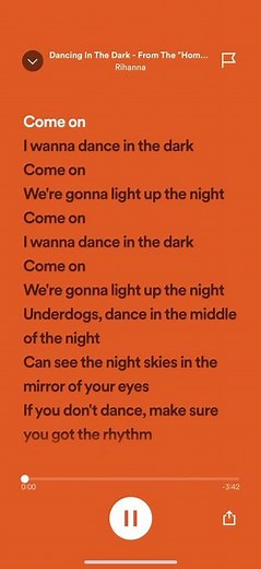 Dancing in the Dark by Rihanna #spedup #speedsongs #rihanna #dancinginthedark #home #fyp #viral #spedupsounds #spedupaudios #audios #2023