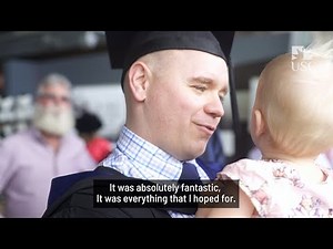 A UniSC graduation journey with Brad Lines