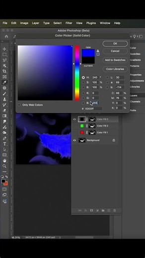 How to Cut Out White From Black in Photoshop — Channels Trick