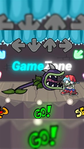 FNF Plants VS Zombies Playground Test VS Gameplay #shorts