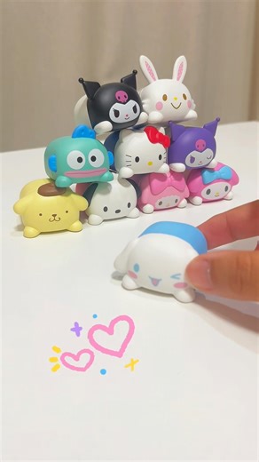 Found the last character 🩵Cinnamoroll complete my collection. 💖” #sanrio #cinnamoroll #japan