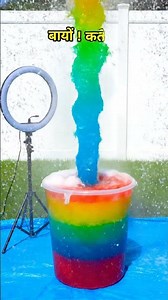 Leaf Blower vs Rainbow Soda Explosion – Epic Vortex Geyser!