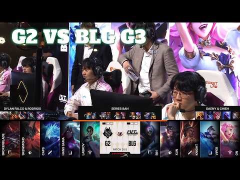 G2 vs BLG Game 3 | First Stand 2026 Grand Finals | G2 Esports vs Bilibili Gaming G3