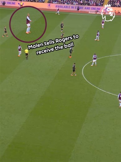 Donyell Malen asks, Donyell Malen delivers 😁 @avfcofficial #PremierLeague