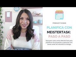 MeisterTask: tutorial paso a paso | Con ejemplo de calendario editorial