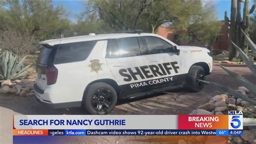 New message investigated in Nancy Guthrie disappearance