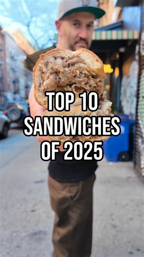 Ben Gollan on Instagram: "The 10 best sandwiches of 2025. Featuring: The chicken sandwich @luckychixbk The jamon and serrano peppers @abcbeerco The Colorado @losburritosjuarez The cheese chutney @fontysdeli_dukaan The French Dip @salt_hanks The dill party @saltylunchlady The buffalo tandoori chicken @eatnishaan The jerk chicken bahn mi @cmartysjerk The cheesesteak @dannyandcoops The muffuletta @_amandaperdomo and @strangedelight.nyc"